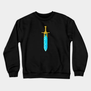 Minimalist Wizard Sword Crewneck Sweatshirt